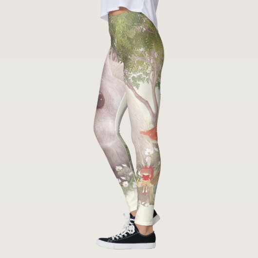 Bunny met Flowers Leggings (Links)