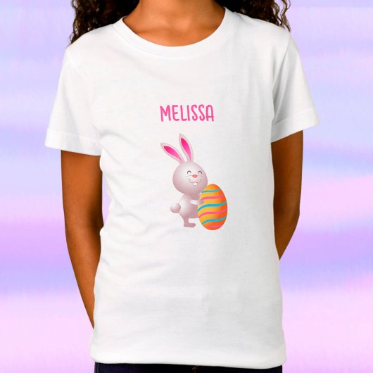 BUNNY MET GECOLOREERDE EGG MET T-Shirt