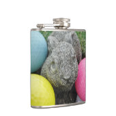 Bunny met gekleurde golfballen heupfles (Rechts)