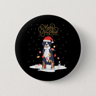 Bunny met kerstfeestzuster Kerstkonijnenkerstkerst Ronde Button 5,7 Cm