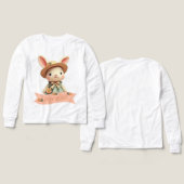 Bunny met naam typografie (Voorkant /achterkant)