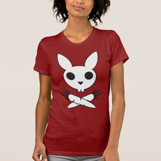 Bunny met wortelen t-shirt (Voorkant)