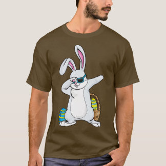 Bunny met zonnebril en eieren bij Hip Hop Dance Da T-shirt