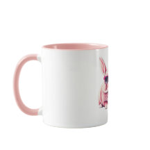 Bunny met zonnebril Happy Easter Mannen