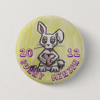 Bunny Minion 2012 Ronde Button 5,7 Cm