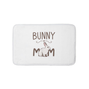 Bunny Mom Kleding Pasen Outfit Hare Moederdag G Badmat