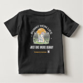 Bunny Mom Life T-Shirt, Just One More Bunny Shirt, (Achterkant)