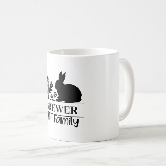 Bunny Monogram Classic Mok (Voorkant rechts)