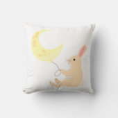 Bunny & Moon Balloon Pillow Kussen (Voorkant)
