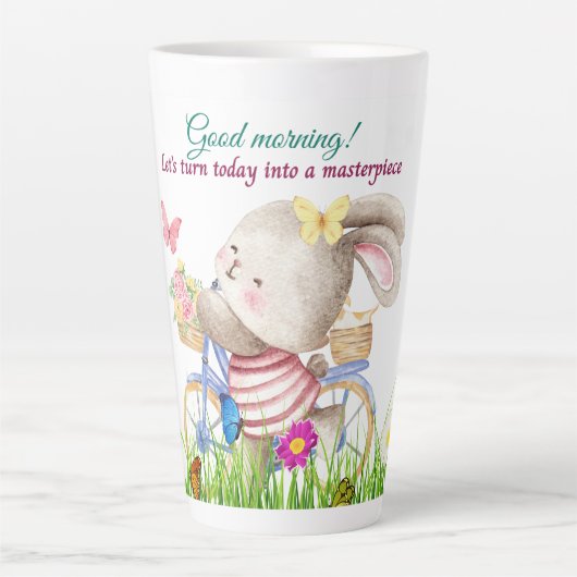 Bunny Morning Bike Latter Mok (Voorkant)