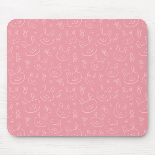 Bunny Mouse Pad Muismat (Voorkant)