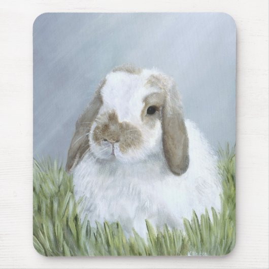 Bunny Mousepad Muismat (Voorkant)