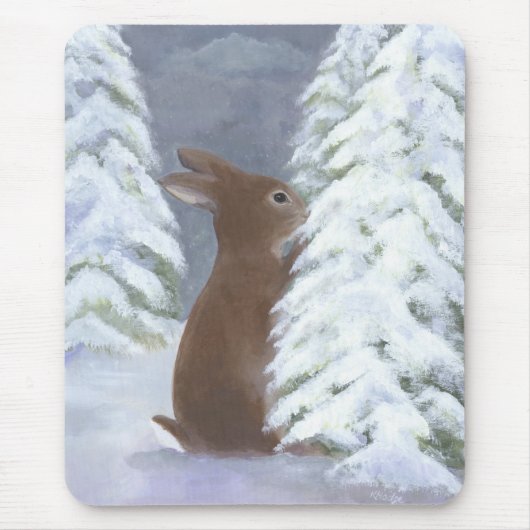 Bunny Mousepad Muismat (Voorkant)