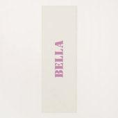 Bunny Namaste Yoga Mat voor Kinderen (Achterkant)