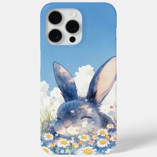 Bunny Nap Time in the Meadow Case-Mate iPhone Case (Achterkant)