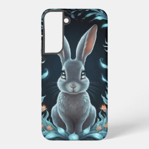 Bunny Night maanlicht Telefoonhoesje Samsung Galaxy Hoesje
