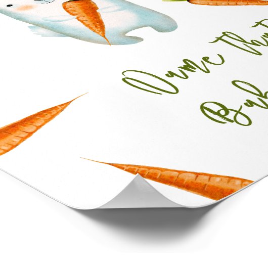 Bunny - Noem dat baby eten Poster (Hoek)