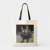 bunny noir tote bag (Voorkant)