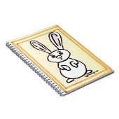 Bunny notebook notitieboek (Rechterzijde)