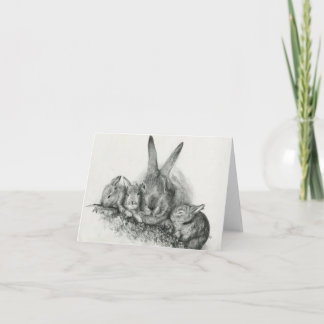 Bunny Notecards Kaart