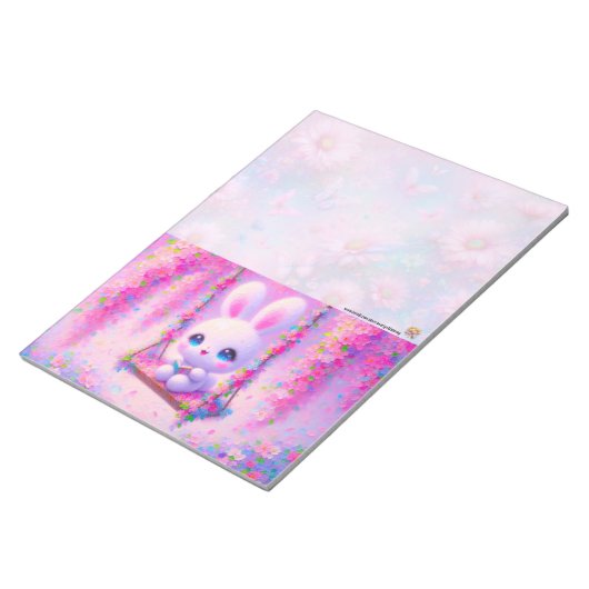 Bunny Olie Schilderij Notitieblok (Schuin)