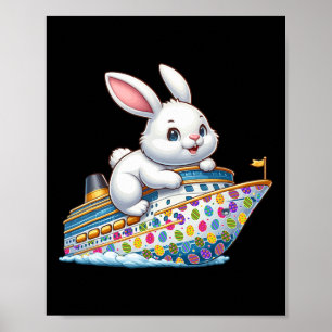 Bunny op cruiseschip Paaseieren Kostuum Kinder Tod Poster
