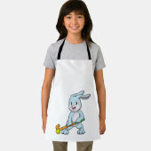 Bunny op Field hockey met Hockey stick Schort (Insitu)