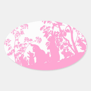 Bunny Ovale Sticker