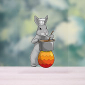 Bunny Paasei Chef Acryl Bord (Neutraal)