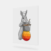 Bunny Paasei Chef Acryl Bord (Hoek)
