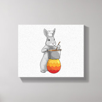 Bunny Paasei Chef Canvas Afdruk