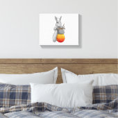 Bunny Paasei Chef Canvas Afdruk (Insitu (Slaapkamer))