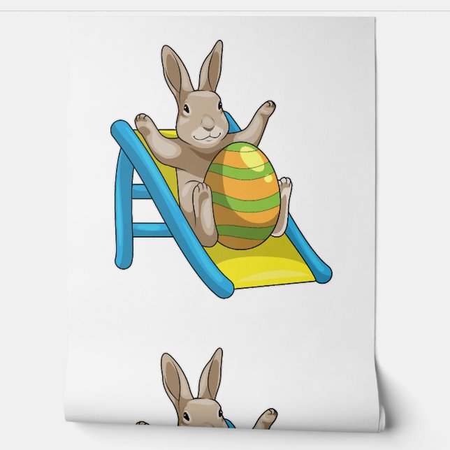 Bunny Paasei Slide Behang (Afrollen)