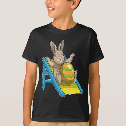 Bunny Paasei Slide T-shirt (Voorkant)
