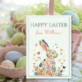  Bunny Paasgroet Feestdagenkaart