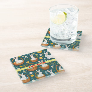 Bunny Paasmodern Collectie Glazen Onderzetter