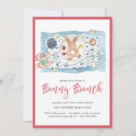 Bunny Pancakes | Pasen Bunny Brunch Kaart