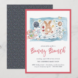 Bunny Pannenkoeken | Paas Konijn Brunch Kaart