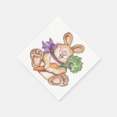 Bunny - Papier Napkins Servet (Hoek)