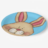 Bunny Papieren Bordje (Gekanteld)