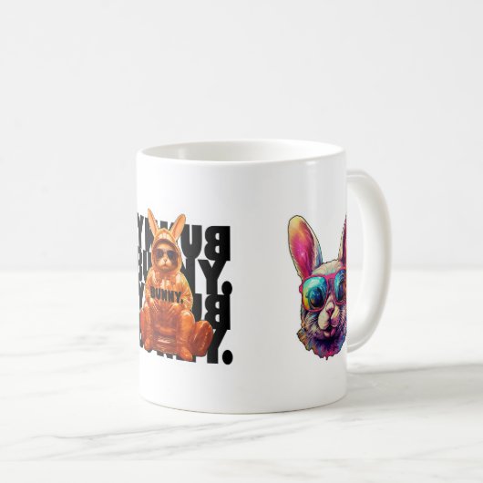 BUNNY. #Part1 / Kaffeetasse #2 Koffiemok (Voorkant rechts)