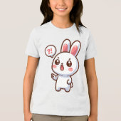 BUNNY. #Part2 / Kids T-shirt (funny bunny) #3 (Voorkant)