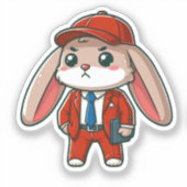 BUNNY. #Part2 / Sticker (bunny boss) #10 (Voorkant)