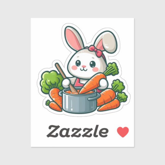 BUNNY. #Part2 / Sticker (bunny is coocking) #11 (Vel)