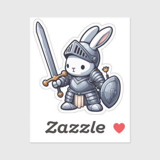 BUNNY. #Part2 / Sticker (bunny knight) #15 (Vel)