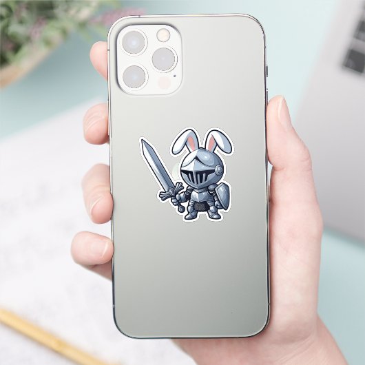 BUNNY. #Part2 / Sticker (bunny knight) #16 (Telefoon)
