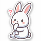 BUNNY. #Part2 / Sticker (bunny sticker) #5 (Voorkant)