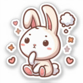 BUNNY. #Part2 / Sticker (bunny sticker) #6 (Voorkant)