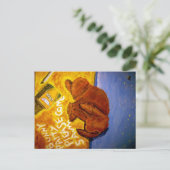 bunny party briefkaart (Staand voorkant)