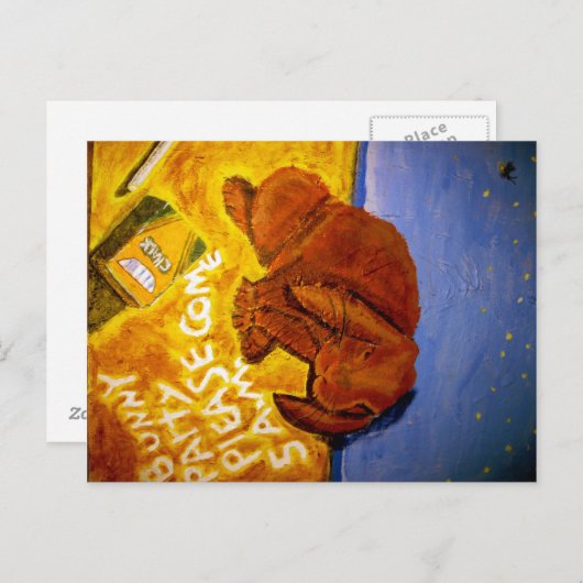 bunny party briefkaart (Voorkant / Achterkant)